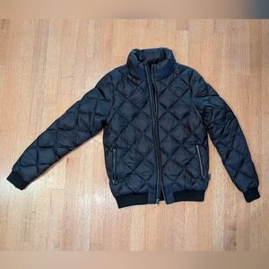 Patagonian Black Quilted Jacket